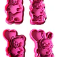 Cortadores De Galletas Animales - San Valentín (pack 4 Un) - Miniatura 1
