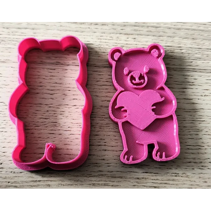 Cortadores De Galletas Animales - San Valentín (pack 4 Un) 4