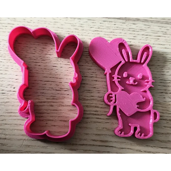 Cortadores De Galletas Animales - San Valentín (pack 4 Un) 6