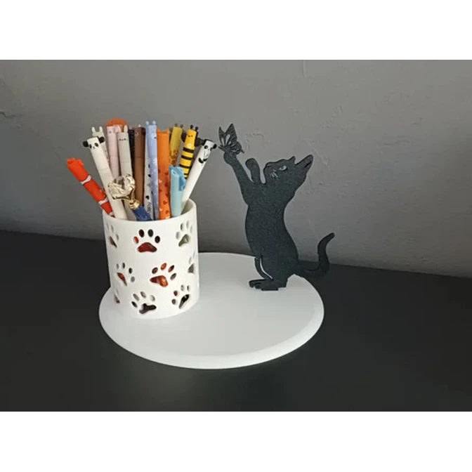 Portalápices De Gato Juguetón 2