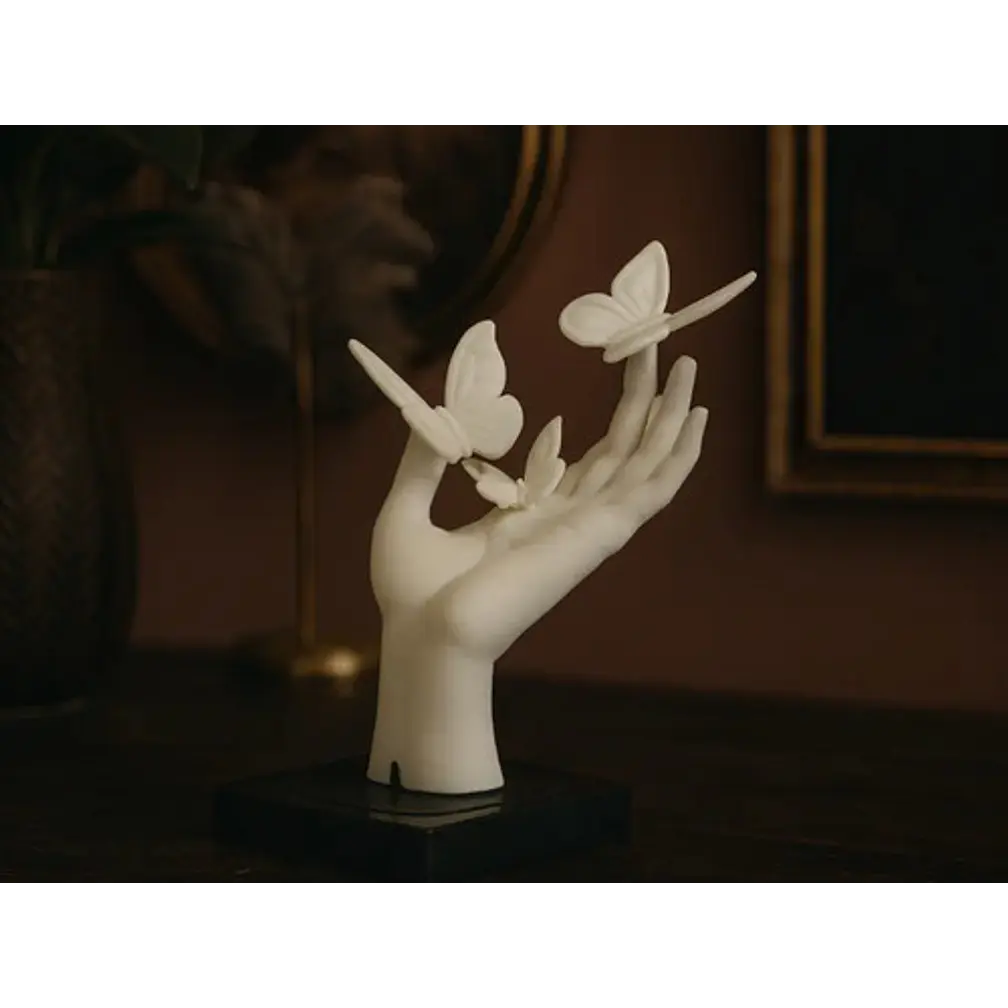 Escultura- Mano De Mariposas 2