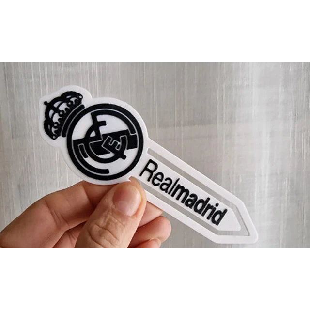 Marcapáginas- Real Madrid