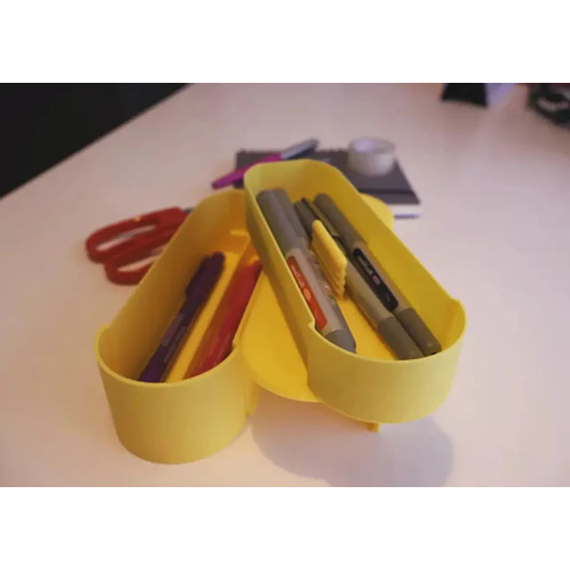 Estuche De Lápices Deslizante