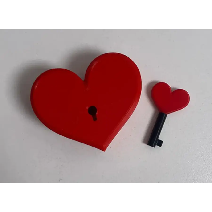 Caja De San Valentín Con Cerradura