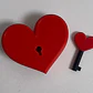 Caja De San Valentín Con Cerradura - Miniatura 2