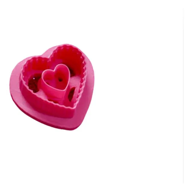 Cortador De Galleta Doble Corazón