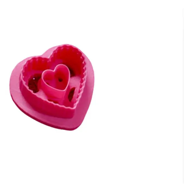 Cortador De Galleta Doble Corazón 2