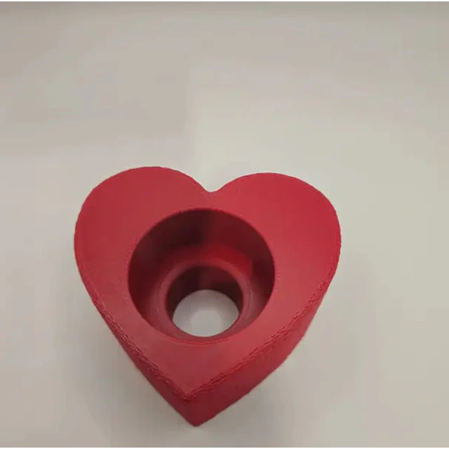 Portavelas De Corazón San Valentín (no Incluye Vela)