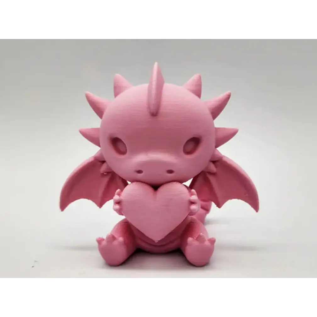 Figura Decorativa - Dragón Con Corazón 1