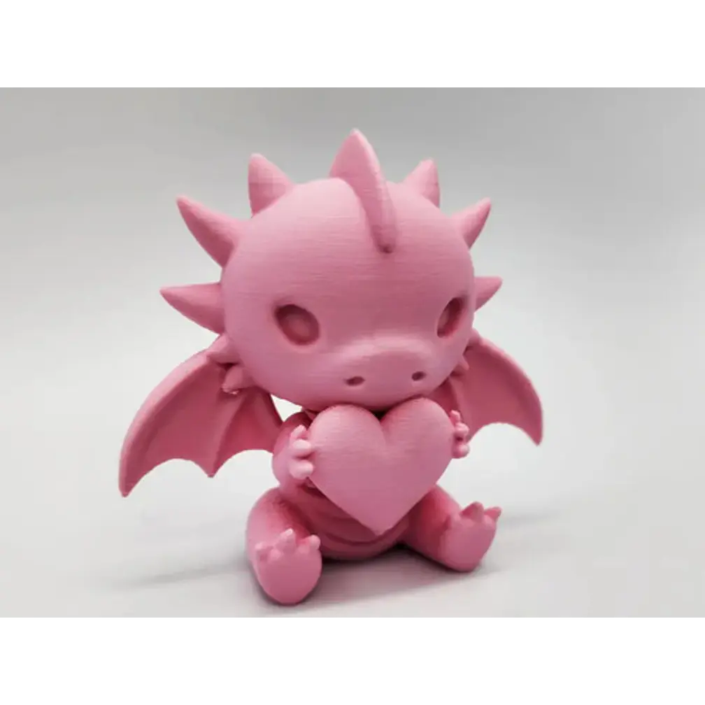 Figura Decorativa - Dragón Con Corazón 3
