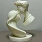 El Beso - Escultura Minimalista Moderna - Miniatura 1