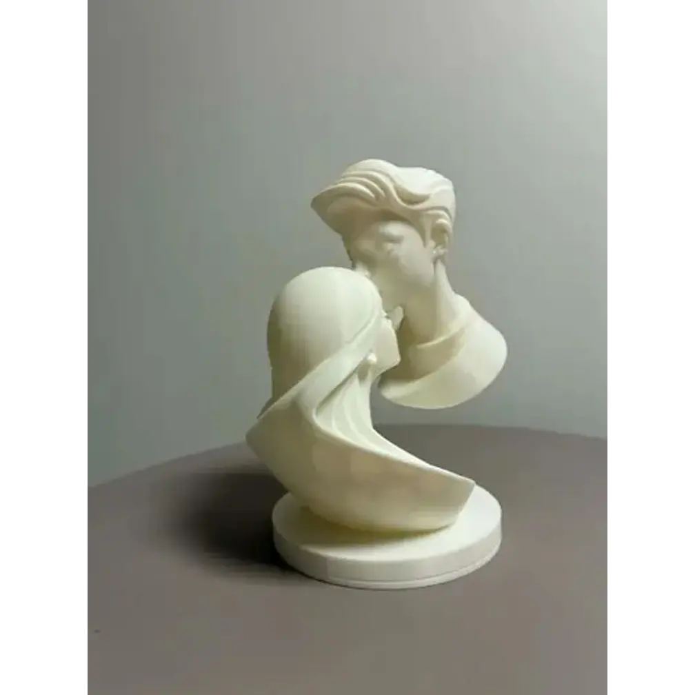 El Beso - Escultura Minimalista Moderna 2