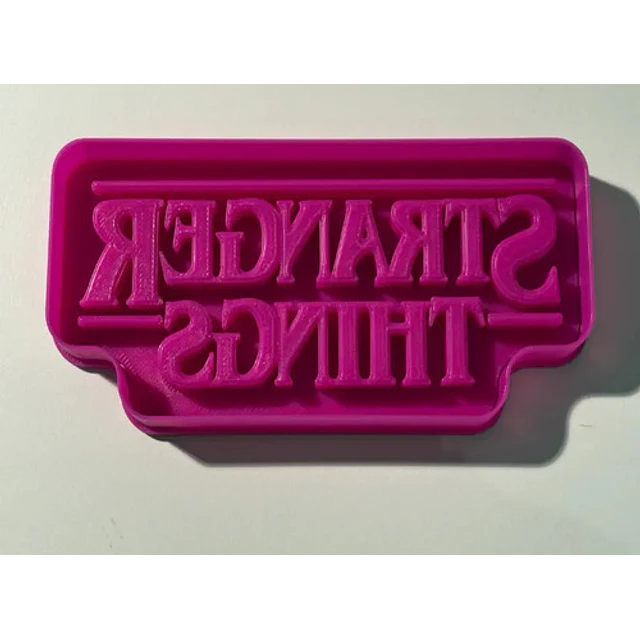 Cortador De Galletas Título Stranger Things