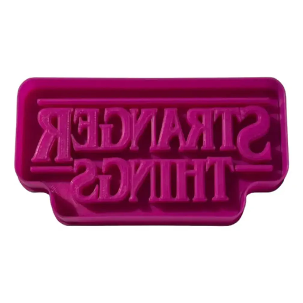 Cortador De Galletas Título Stranger Things 2