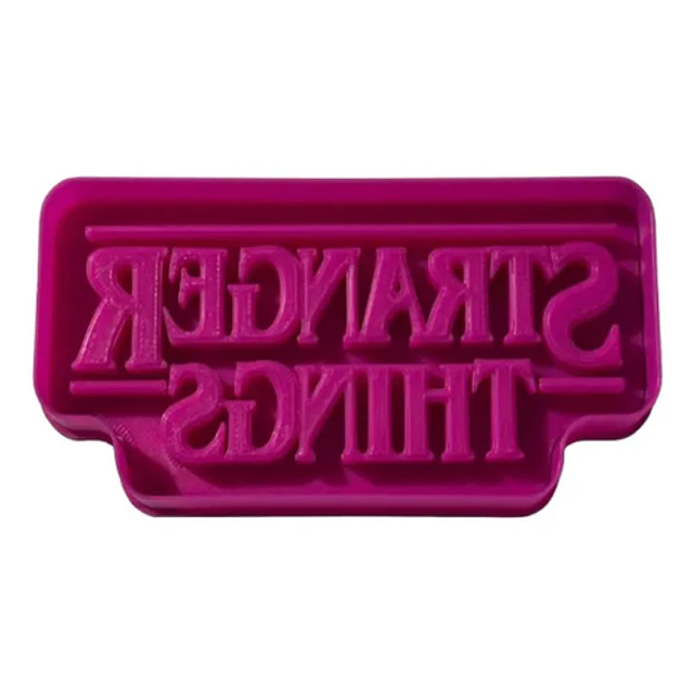 Cortador De Galletas Título Stranger Things
