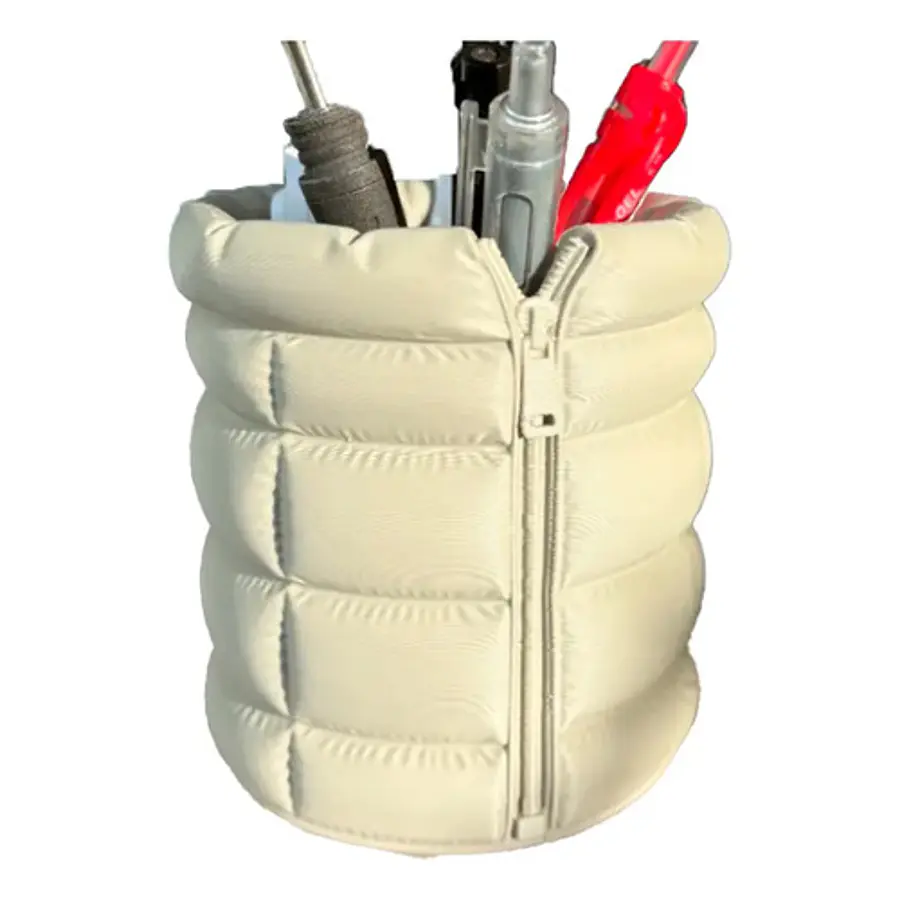 Organizador De Escritorio Estilo Pluma Con Cremallera