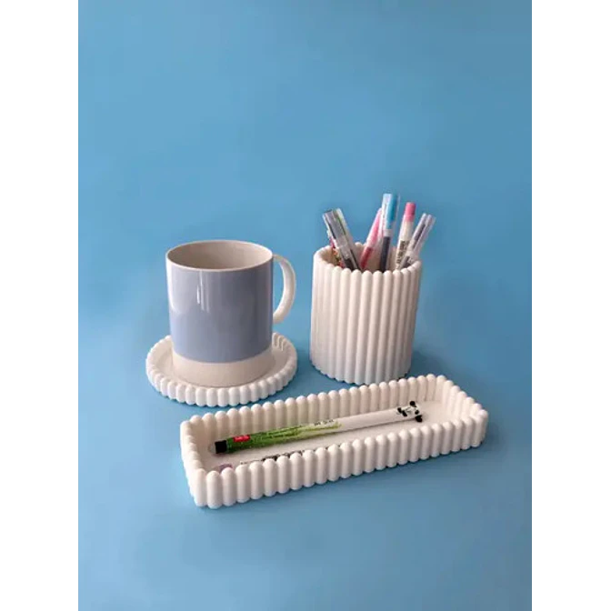 Set Organizador De Escritorio Adorable (pack 3 Un) 3