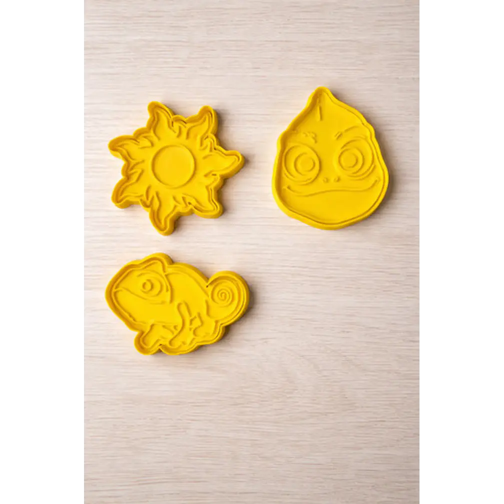 Cortadores De Galletas - Rapunzel (pack 3 Un) 2