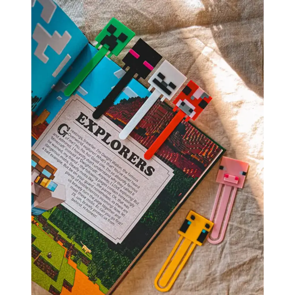 Marcapáginas Colección De Minecraft (pack 6 Un) 3