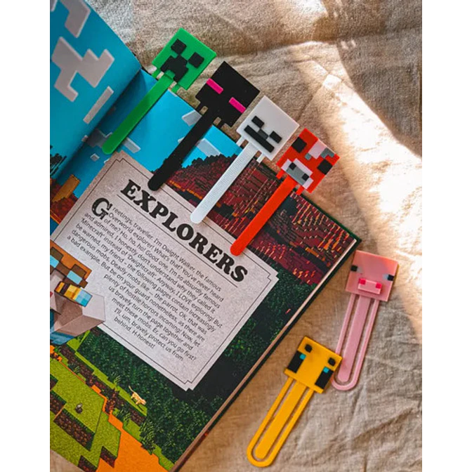 Marcapáginas Colección De Minecraft (pack 6 Un) 3