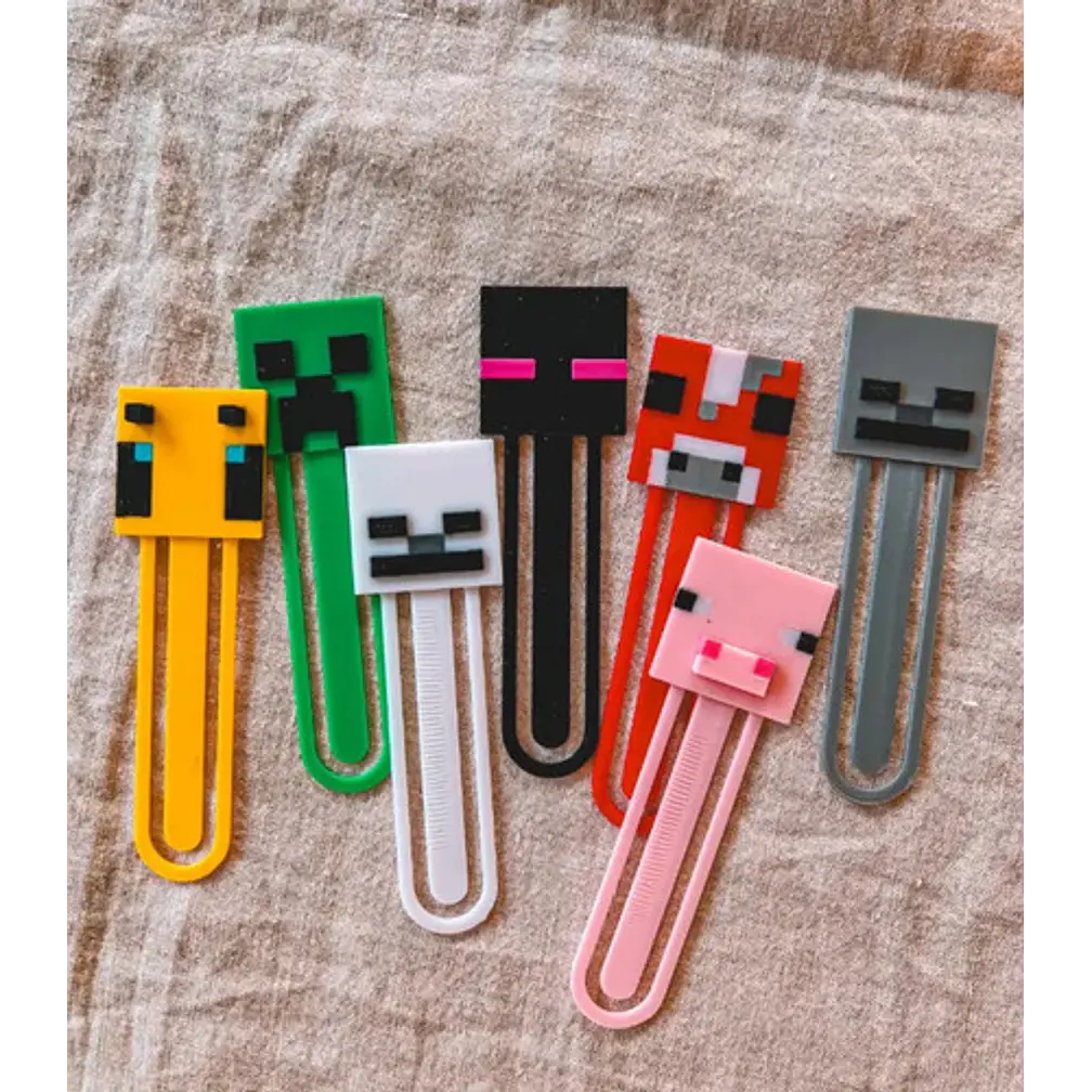Marcapáginas Colección De Minecraft (pack 6 Un) 6