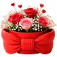 Macetero Romántico Con Lazo - San Valentín - Miniatura 1
