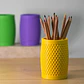 Portalápices Con Textura Hexagonal - Miniatura 2