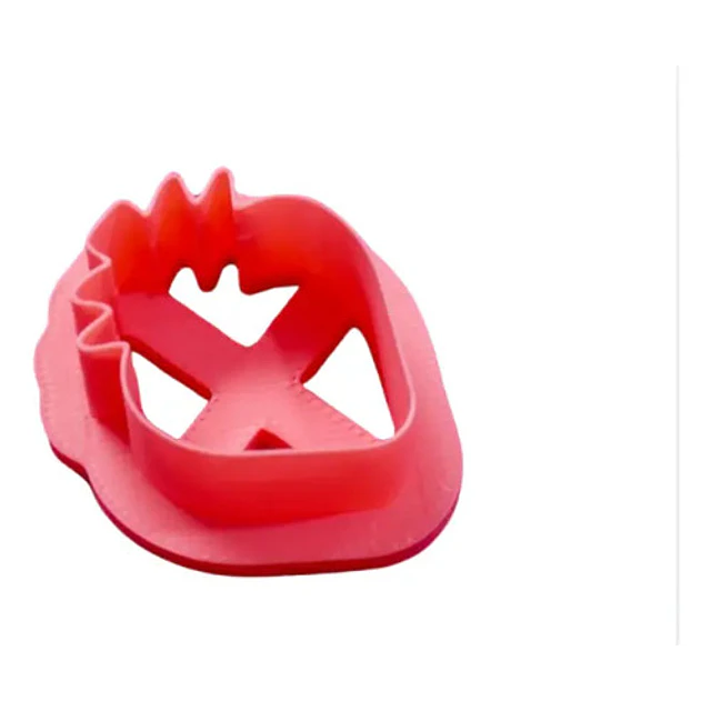 Cortador De Galleta Con Contorno De Fresa