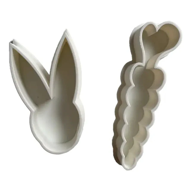 Cortadores De Galletas - Conejo Y Zanahoria (pack 2 Un)