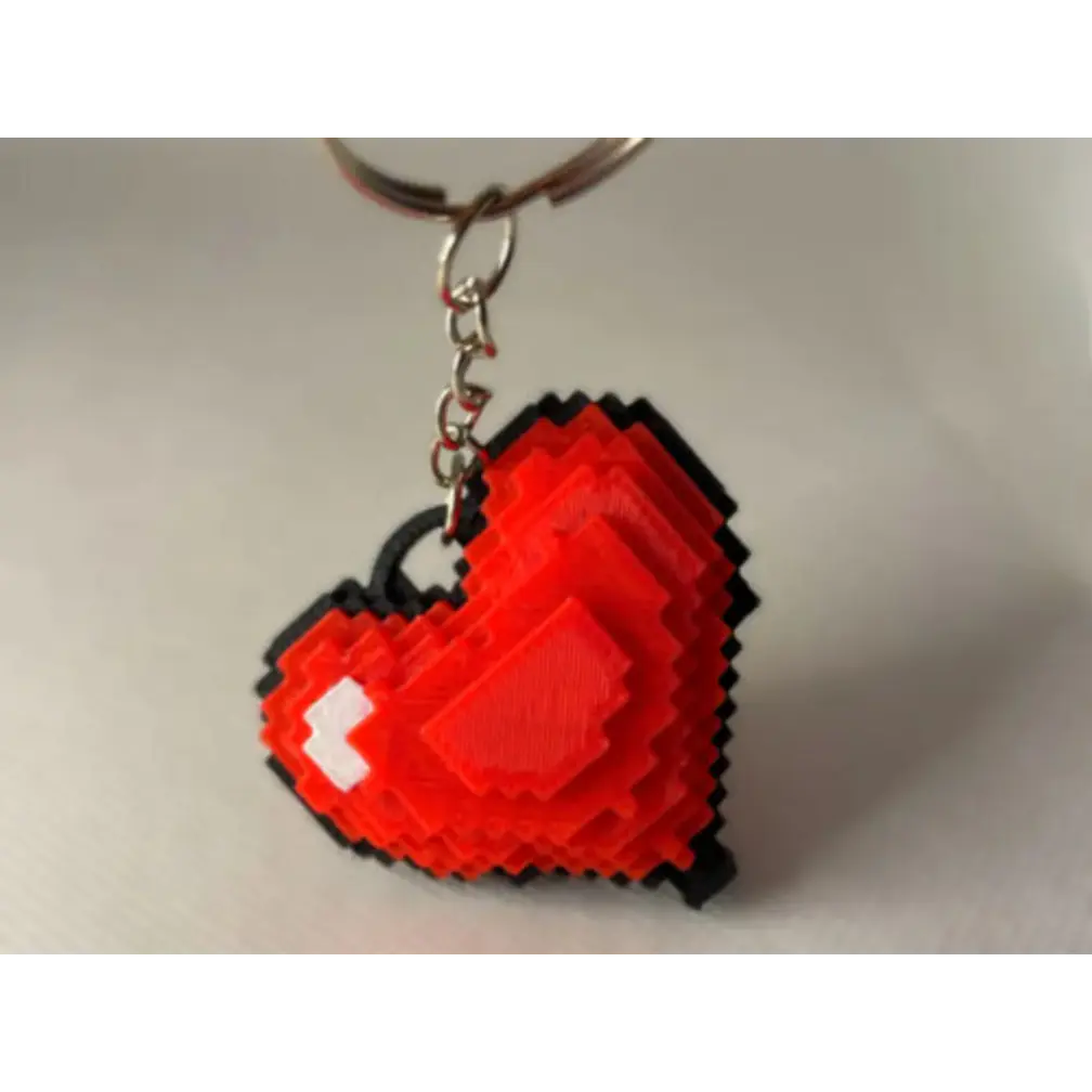Llavero Corazón Pixel- San Valentín 2