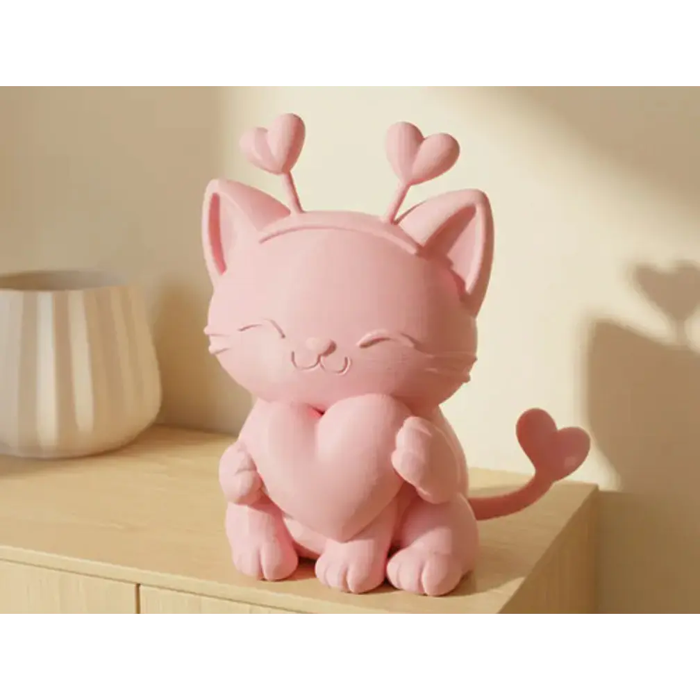 Linda Figura De Lindo Gato Gordito 1