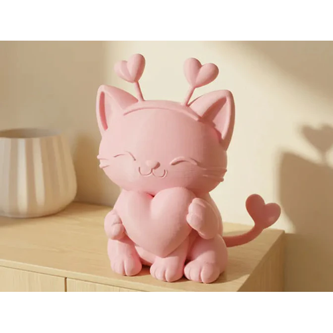 Linda Figura De Lindo Gato Gordito 1