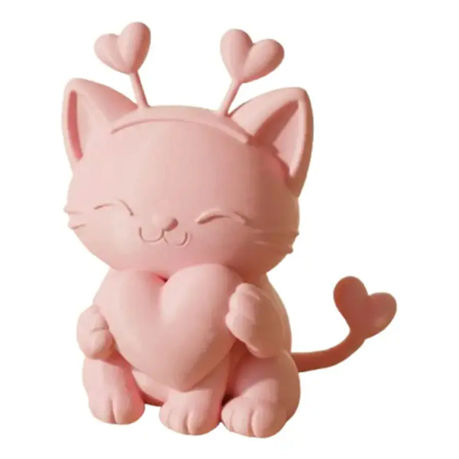 Linda Figura De Lindo Gato Gordito