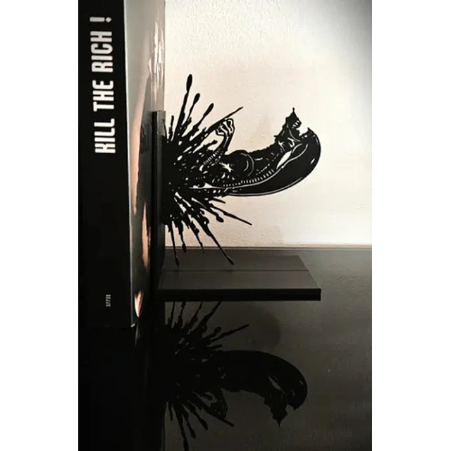 Sujetalibros Alien De 2 Piezas Decorativo