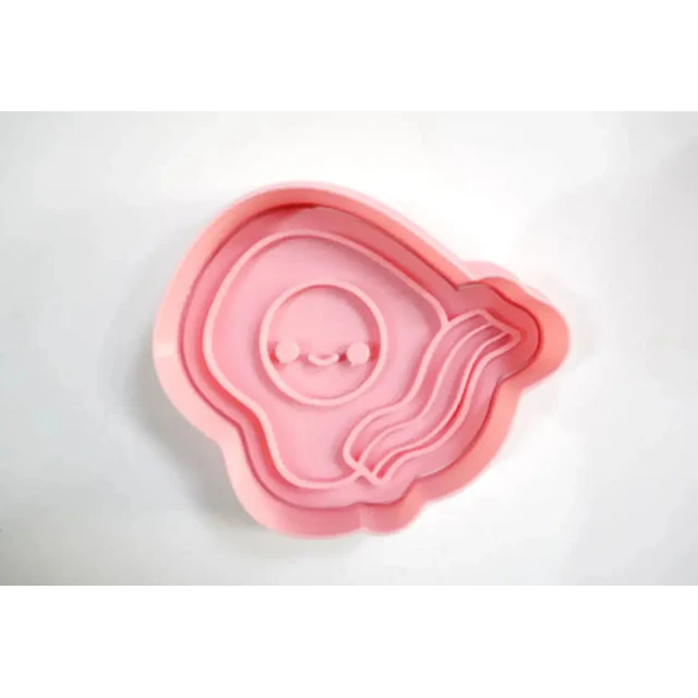 Cortador De Galletas Tocino Y Huevo