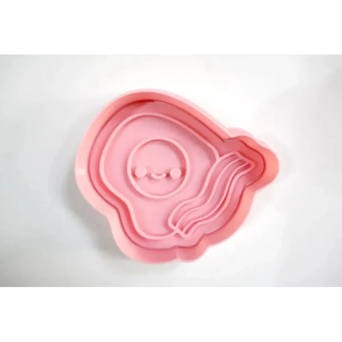 Cortador De Galletas Tocino Y Huevo 1
