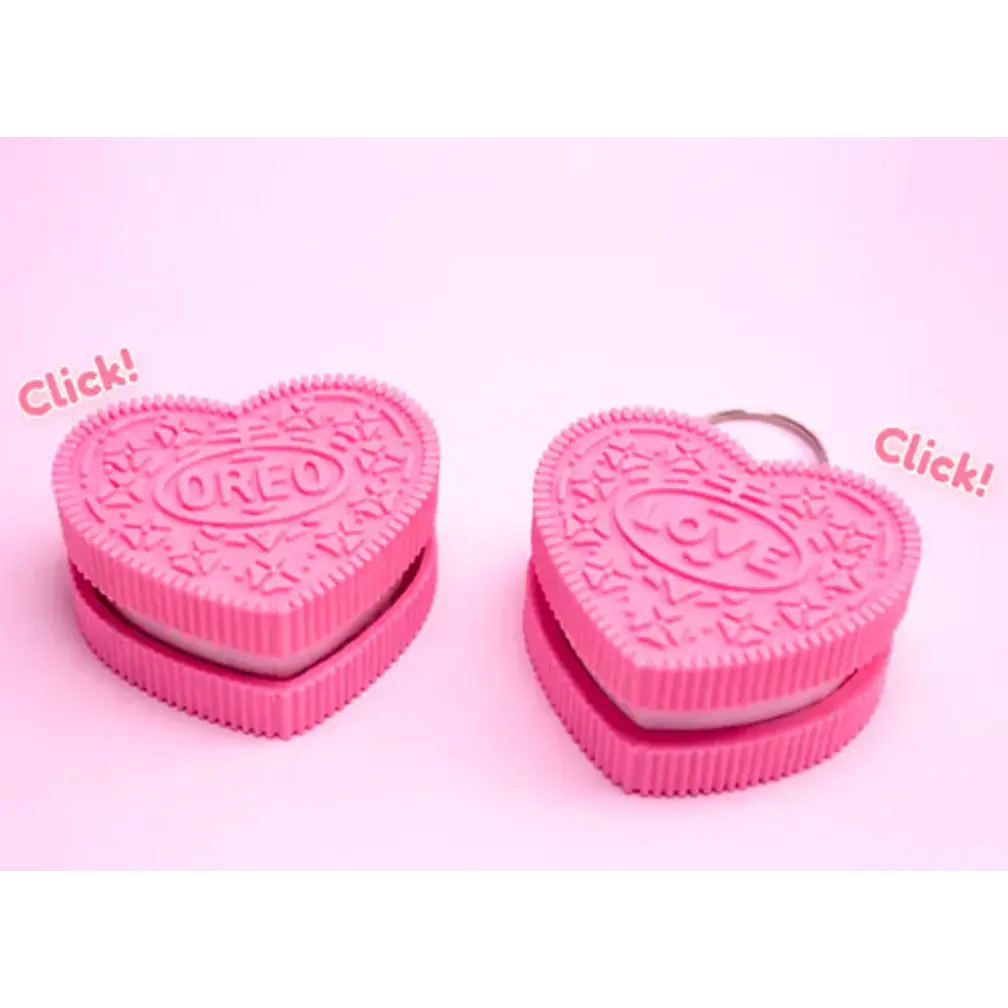 Figura Clicker De Oreo Corazón 3