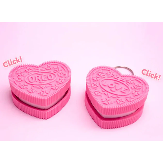 Figura Clicker De Oreo Corazón 3