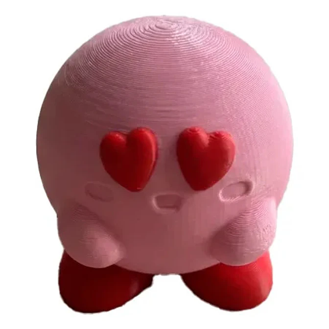 Figura Decorativa Kirby Enamorado - San Valentín 1