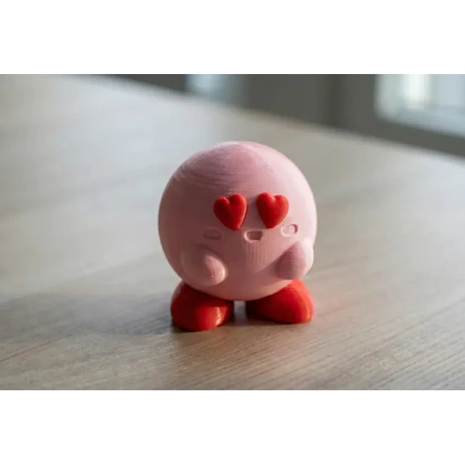 Figura Decorativa Kirby Enamorado - San Valentín 2