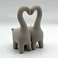 Figura Decorativa - Gatitos Con Cola Corazón - Miniatura 4