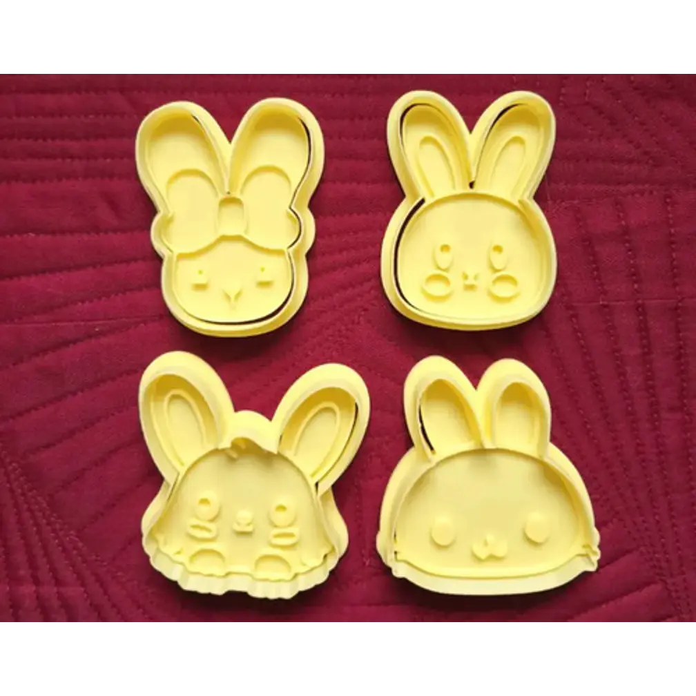 Cortadores De Galletas - Conejitos De Pascua (pack 4 Un) 2