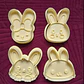 Cortadores De Galletas - Conejitos De Pascua (pack 4 Un) - Miniatura 4