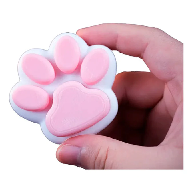 Figura Clicker De Pata De Gato 1