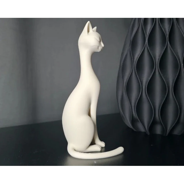 Escultura Gato Sereno