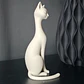 Escultura Gato Sereno - Miniatura 2