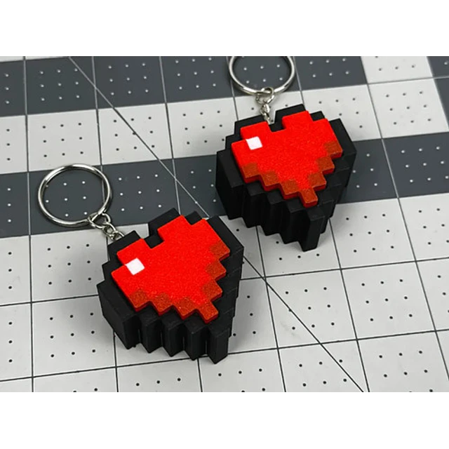 Figura Clicker Corazón Pixel