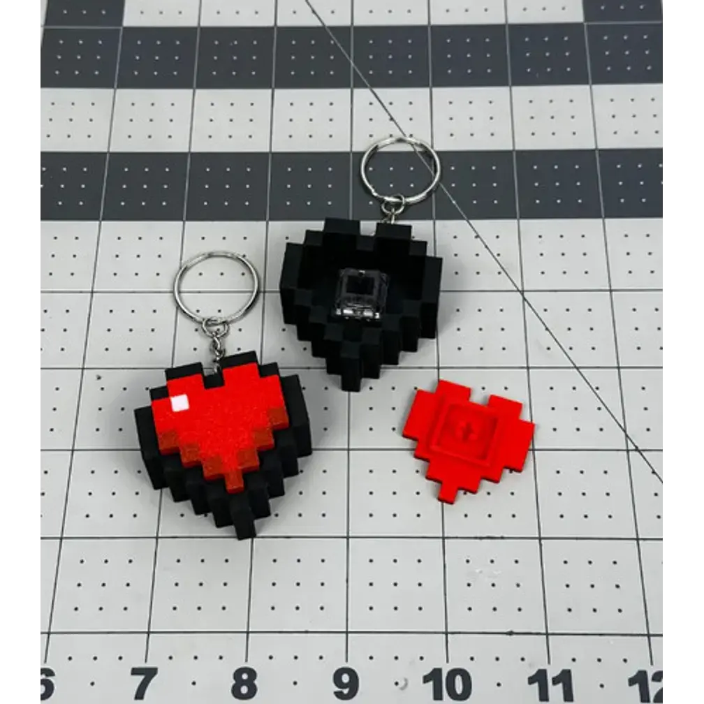 Figura Clicker Corazón Pixel 3