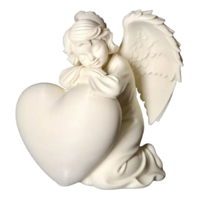 Escultura Ángel Corazón 1