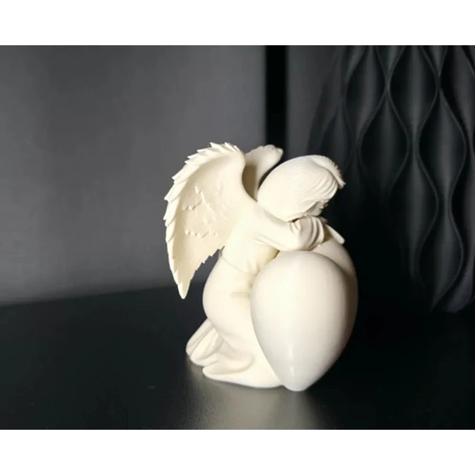 Escultura Ángel Corazón 2